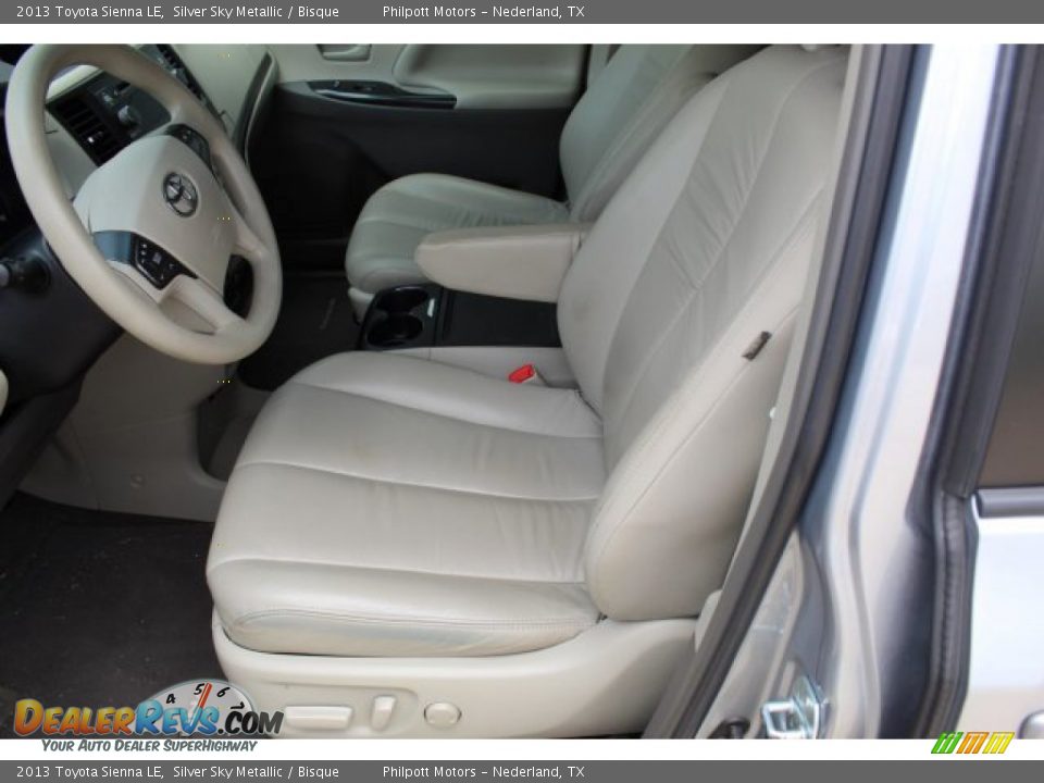 2013 Toyota Sienna LE Silver Sky Metallic / Bisque Photo #14