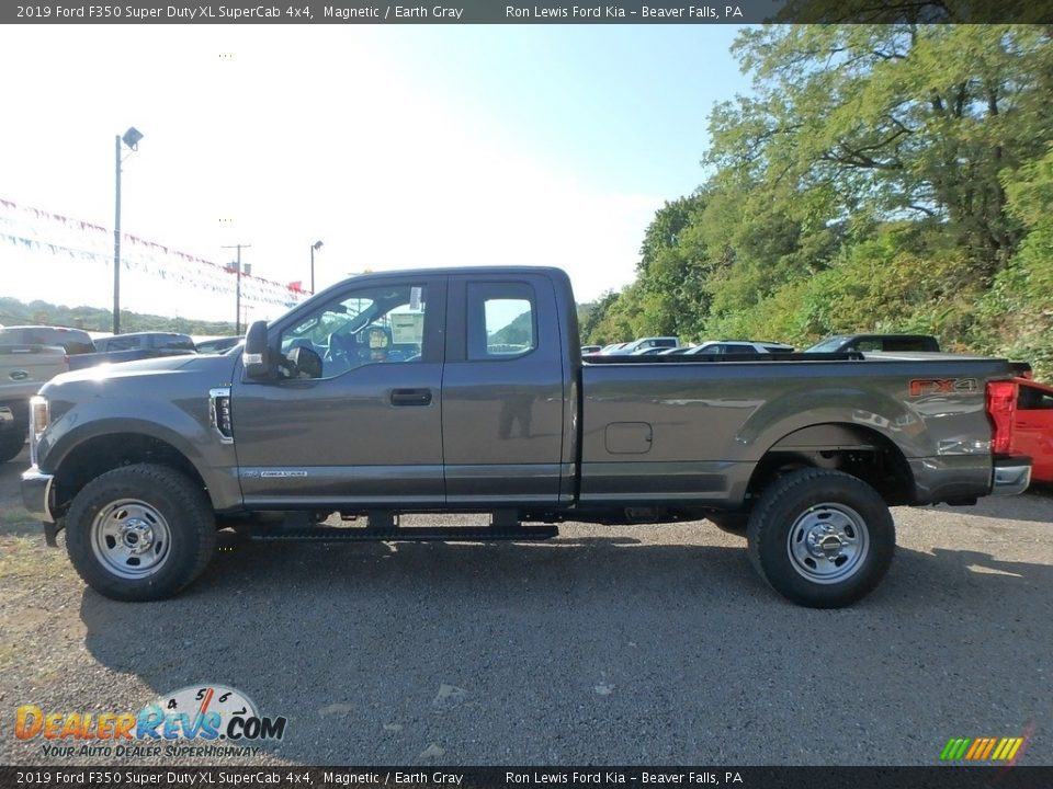 2019 Ford F350 Super Duty XL SuperCab 4x4 Magnetic / Earth Gray Photo #5