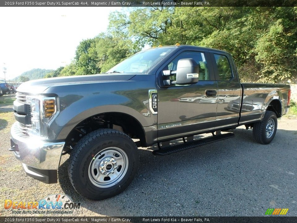 2019 Ford F350 Super Duty XL SuperCab 4x4 Magnetic / Earth Gray Photo #6
