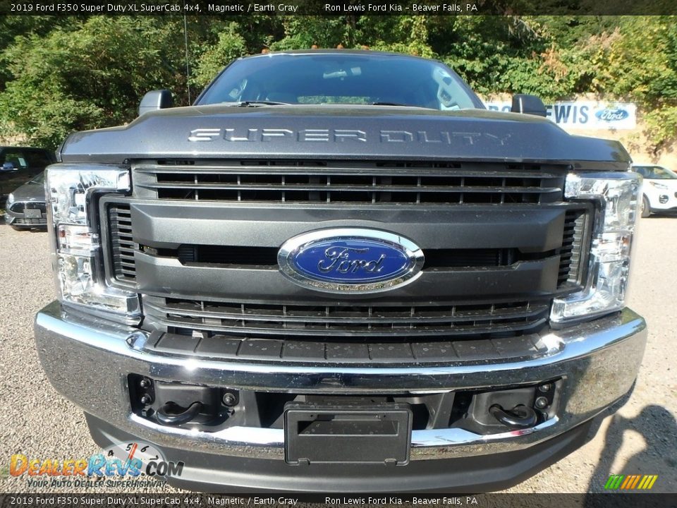 2019 Ford F350 Super Duty XL SuperCab 4x4 Magnetic / Earth Gray Photo #7