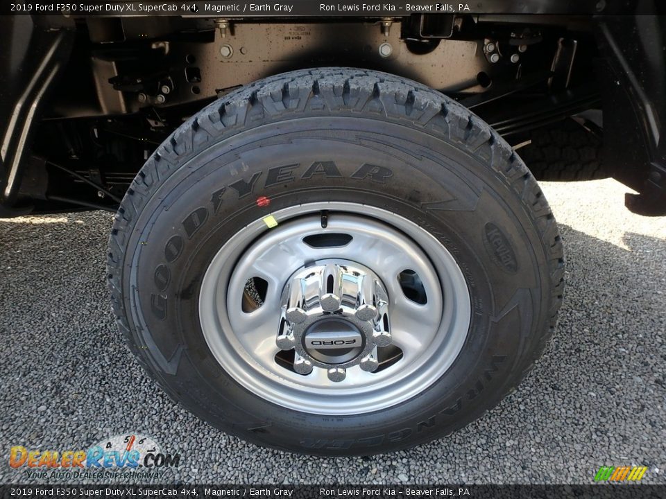 2019 Ford F350 Super Duty XL SuperCab 4x4 Magnetic / Earth Gray Photo #9