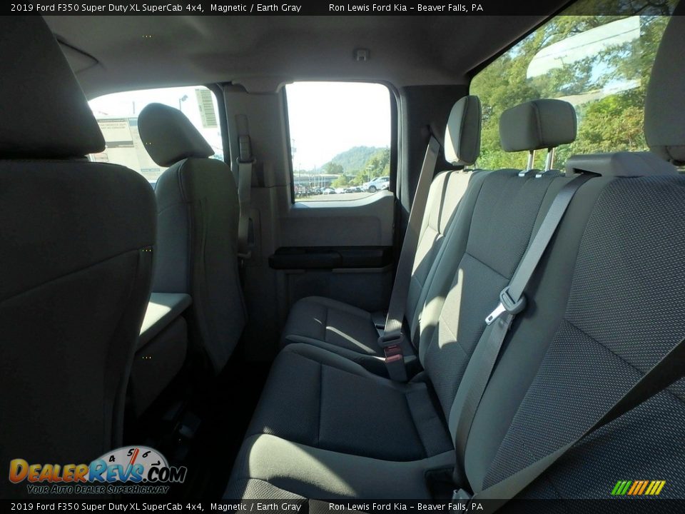 2019 Ford F350 Super Duty XL SuperCab 4x4 Magnetic / Earth Gray Photo #13