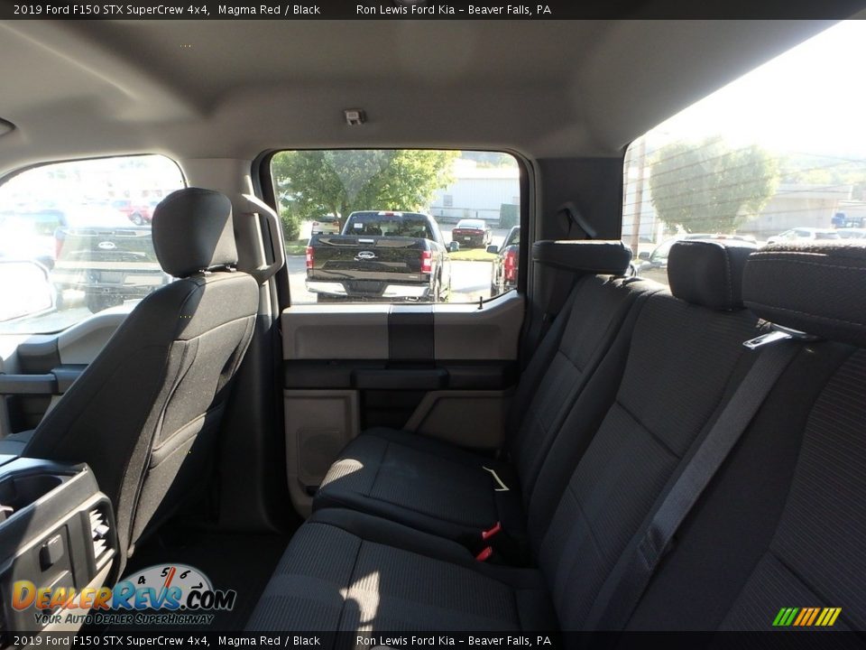 2019 Ford F150 STX SuperCrew 4x4 Magma Red / Black Photo #13