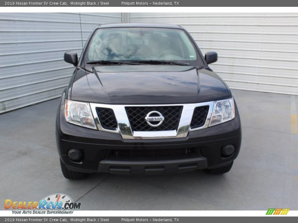2019 Nissan Frontier SV Crew Cab Midnight Black / Steel Photo #3