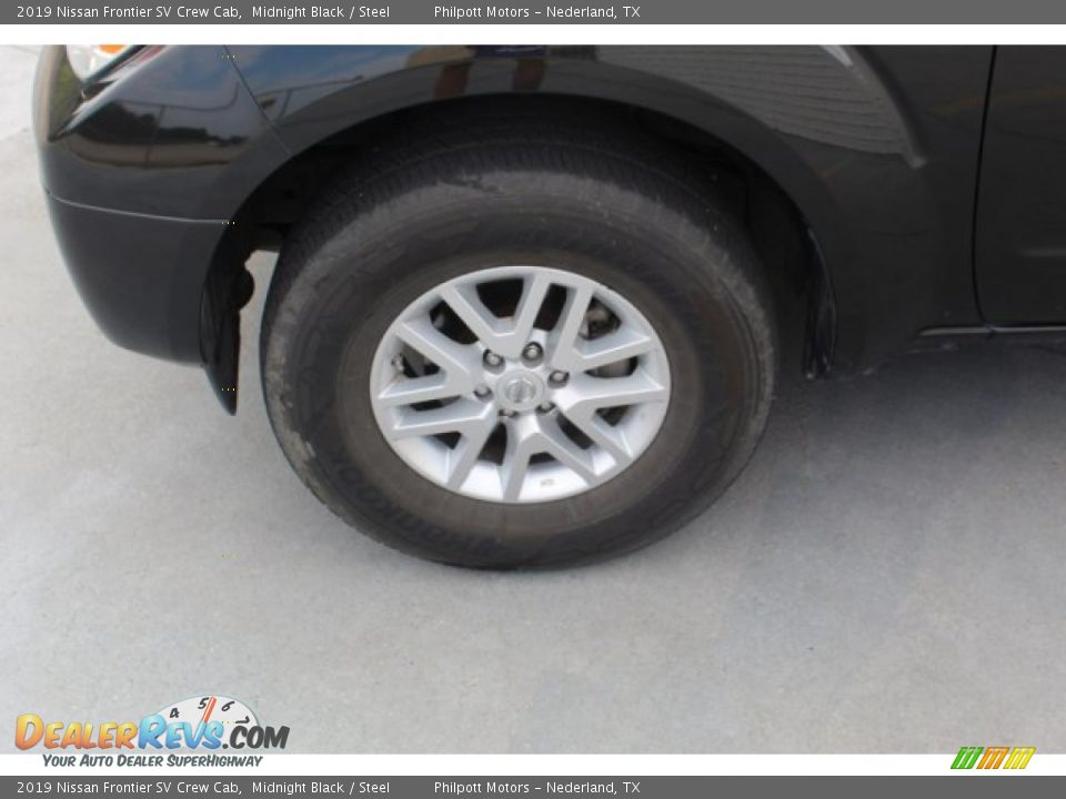 2019 Nissan Frontier SV Crew Cab Midnight Black / Steel Photo #5