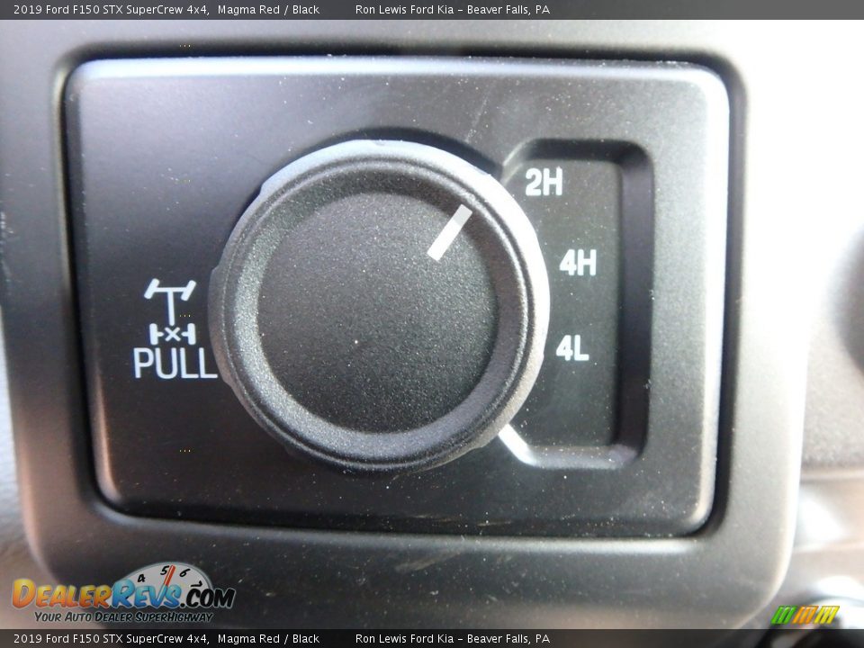 2019 Ford F150 STX SuperCrew 4x4 Magma Red / Black Photo #17