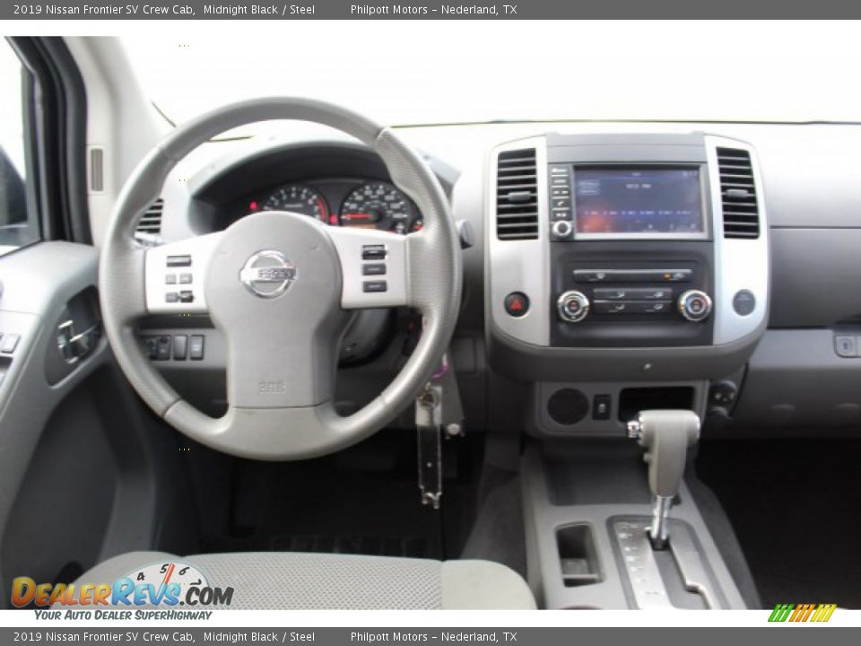 2019 Nissan Frontier SV Crew Cab Midnight Black / Steel Photo #21