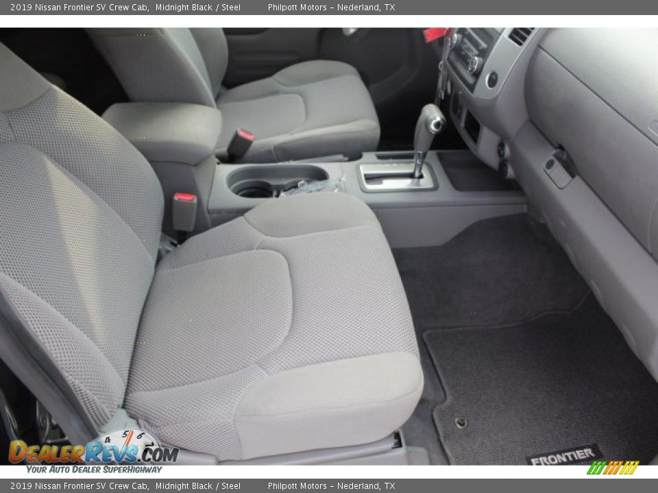 2019 Nissan Frontier SV Crew Cab Midnight Black / Steel Photo #27