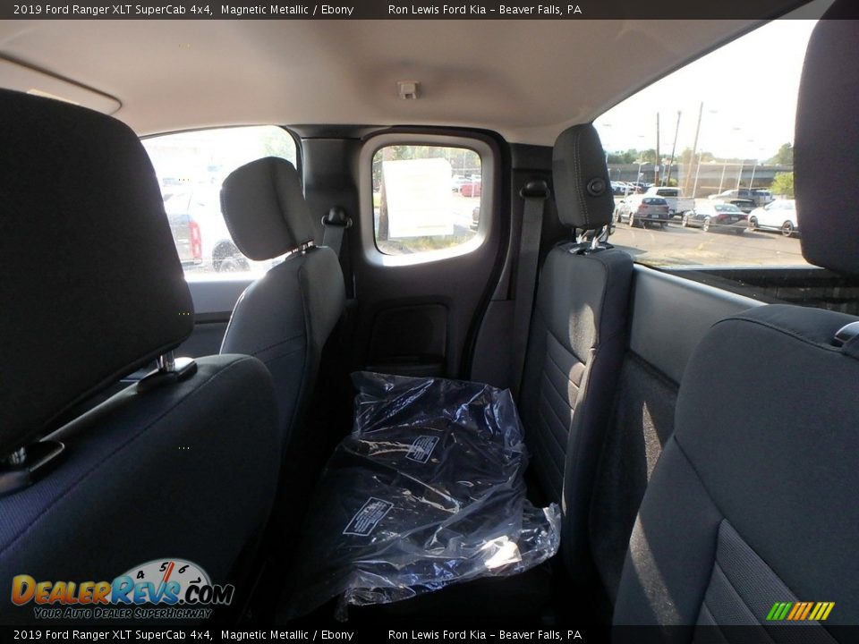 2019 Ford Ranger XLT SuperCab 4x4 Magnetic Metallic / Ebony Photo #12
