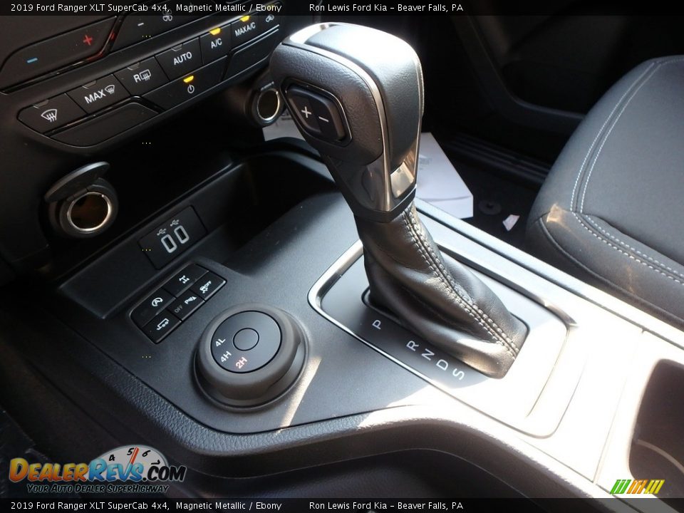 2019 Ford Ranger XLT SuperCab 4x4 Magnetic Metallic / Ebony Photo #15