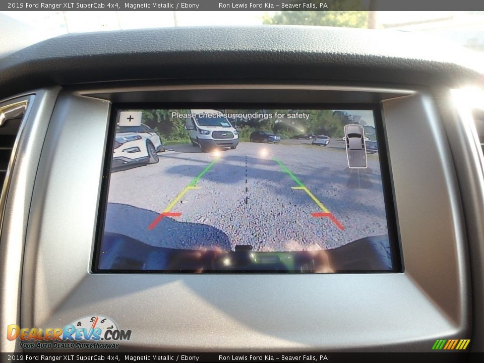 2019 Ford Ranger XLT SuperCab 4x4 Magnetic Metallic / Ebony Photo #19