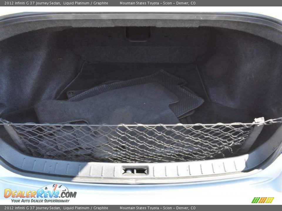 2012 Infiniti G 37 Journey Sedan Liquid Platinum / Graphite Photo #27