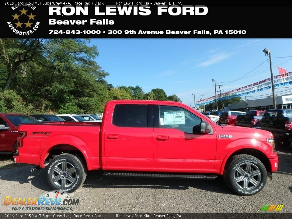 2019 Ford F150 XLT SuperCrew 4x4 Race Red / Black Photo #1