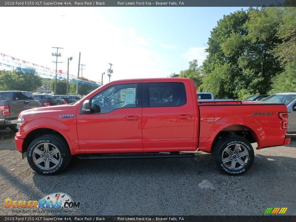 2019 Ford F150 XLT SuperCrew 4x4 Race Red / Black Photo #5