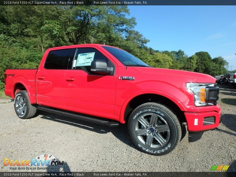 2019 Ford F150 XLT SuperCrew 4x4 Race Red / Black Photo #8