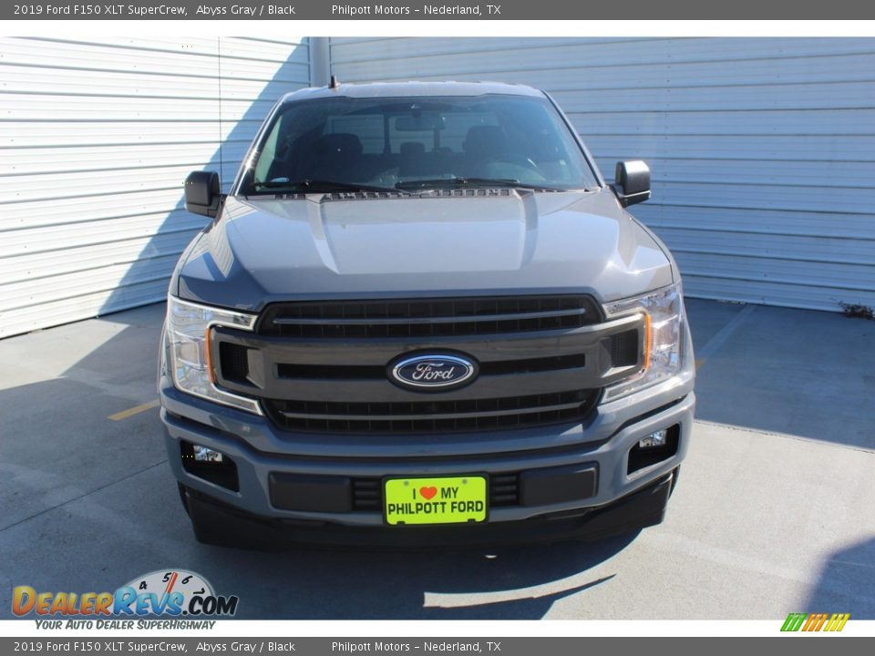 2019 Ford F150 XLT SuperCrew Abyss Gray / Black Photo #3