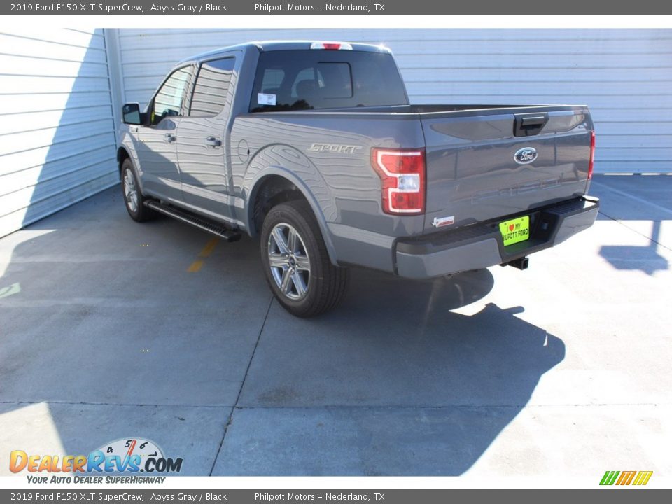 2019 Ford F150 XLT SuperCrew Abyss Gray / Black Photo #5