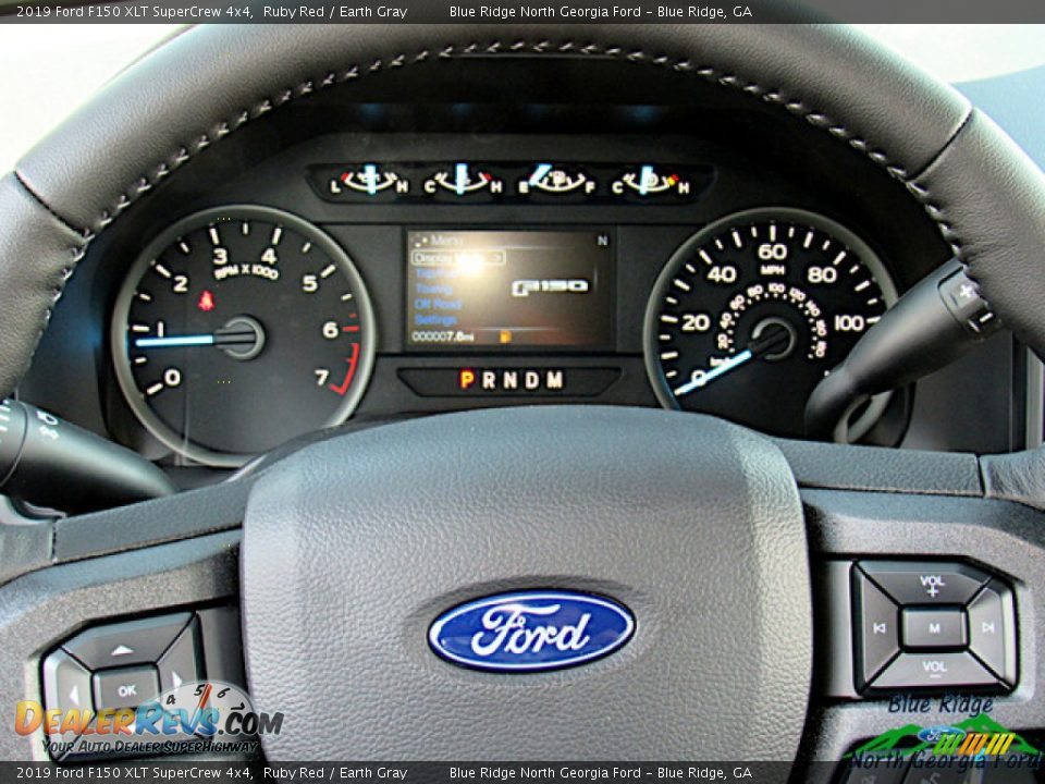 2019 Ford F150 XLT SuperCrew 4x4 Ruby Red / Earth Gray Photo #16