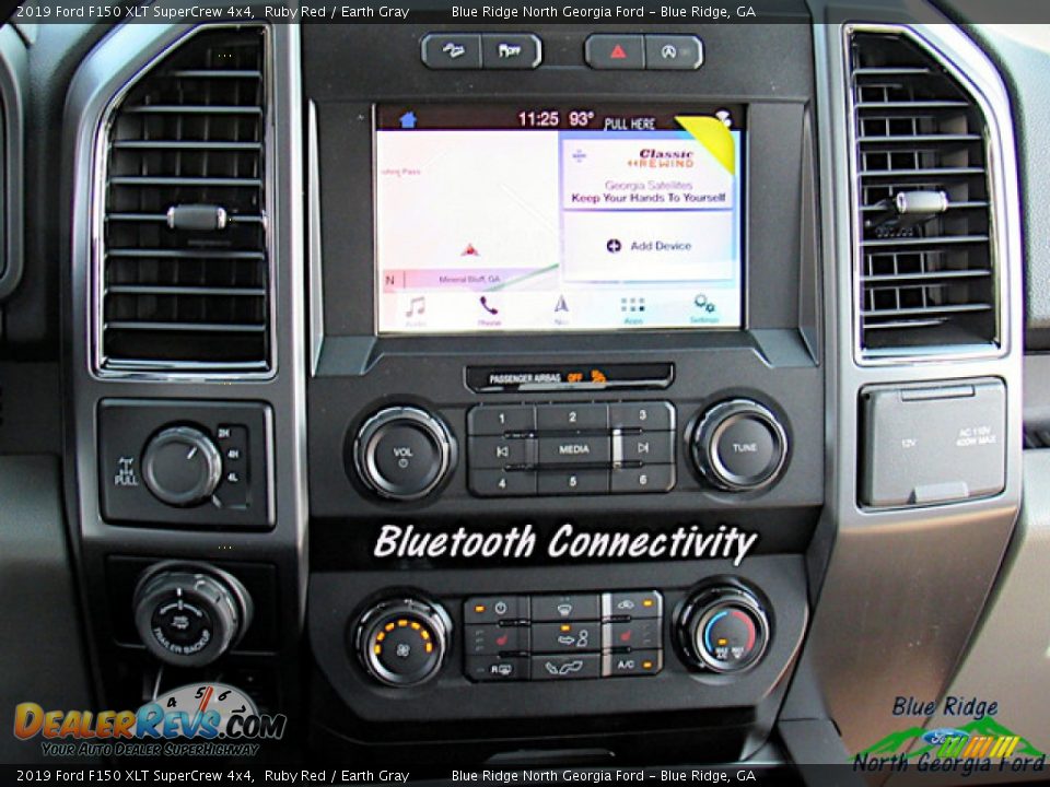 2019 Ford F150 XLT SuperCrew 4x4 Ruby Red / Earth Gray Photo #17