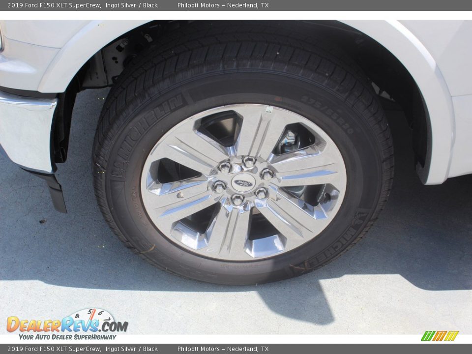 2019 Ford F150 XLT SuperCrew Ingot Silver / Black Photo #5