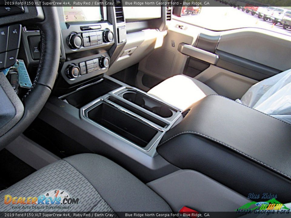 2019 Ford F150 XLT SuperCrew 4x4 Ruby Red / Earth Gray Photo #24