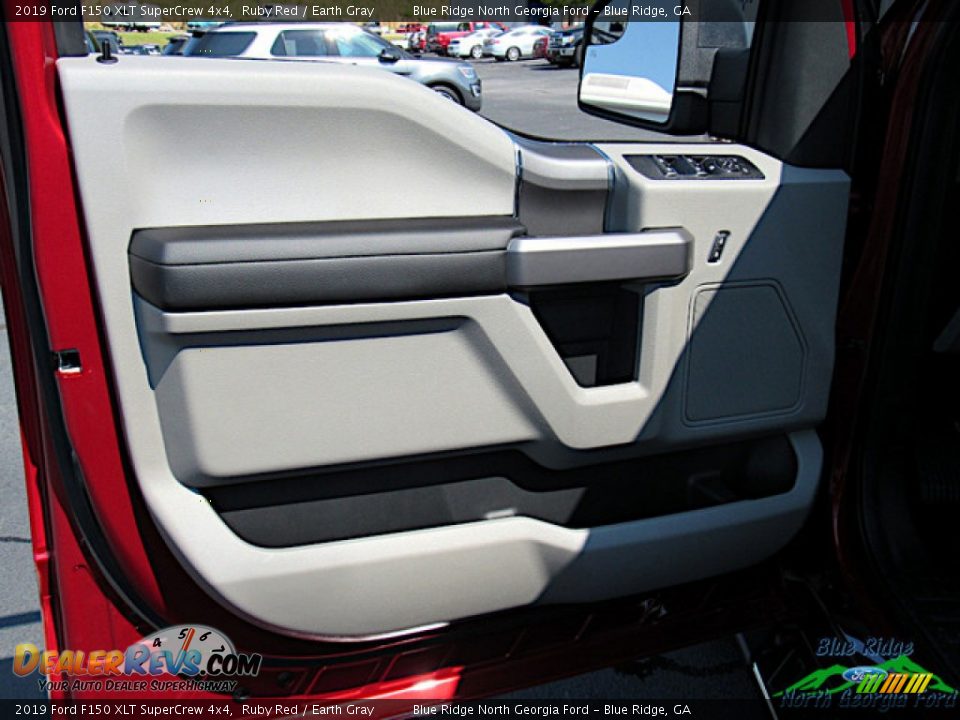 2019 Ford F150 XLT SuperCrew 4x4 Ruby Red / Earth Gray Photo #26