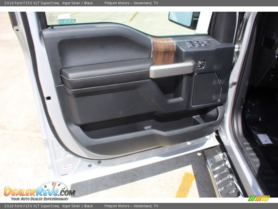 2019 Ford F150 XLT SuperCrew Ingot Silver / Black Photo #9