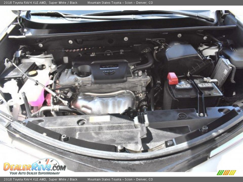 2018 Toyota RAV4 XLE AWD Super White / Black Photo #28