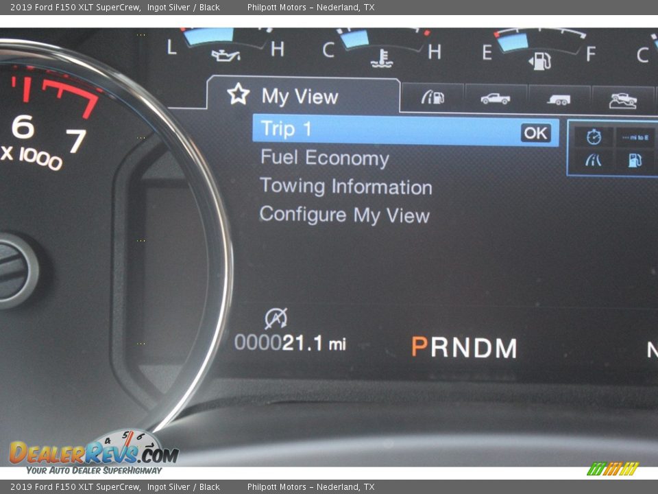 2019 Ford F150 XLT SuperCrew Ingot Silver / Black Photo #15
