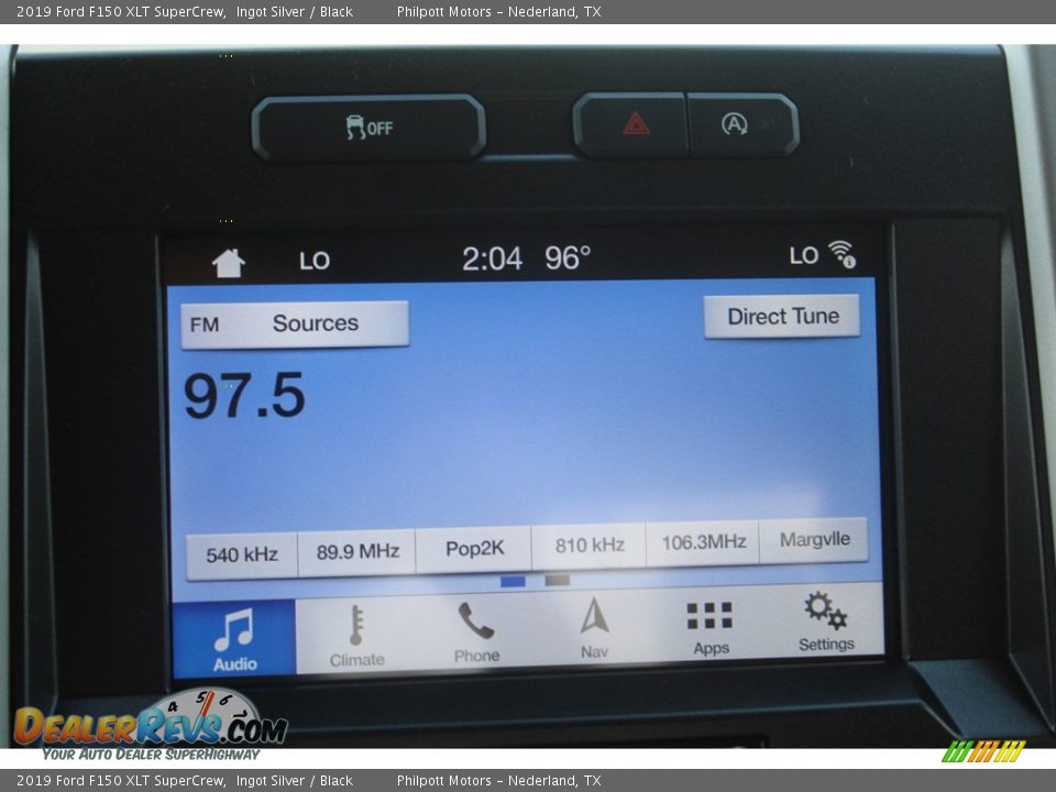 2019 Ford F150 XLT SuperCrew Ingot Silver / Black Photo #16