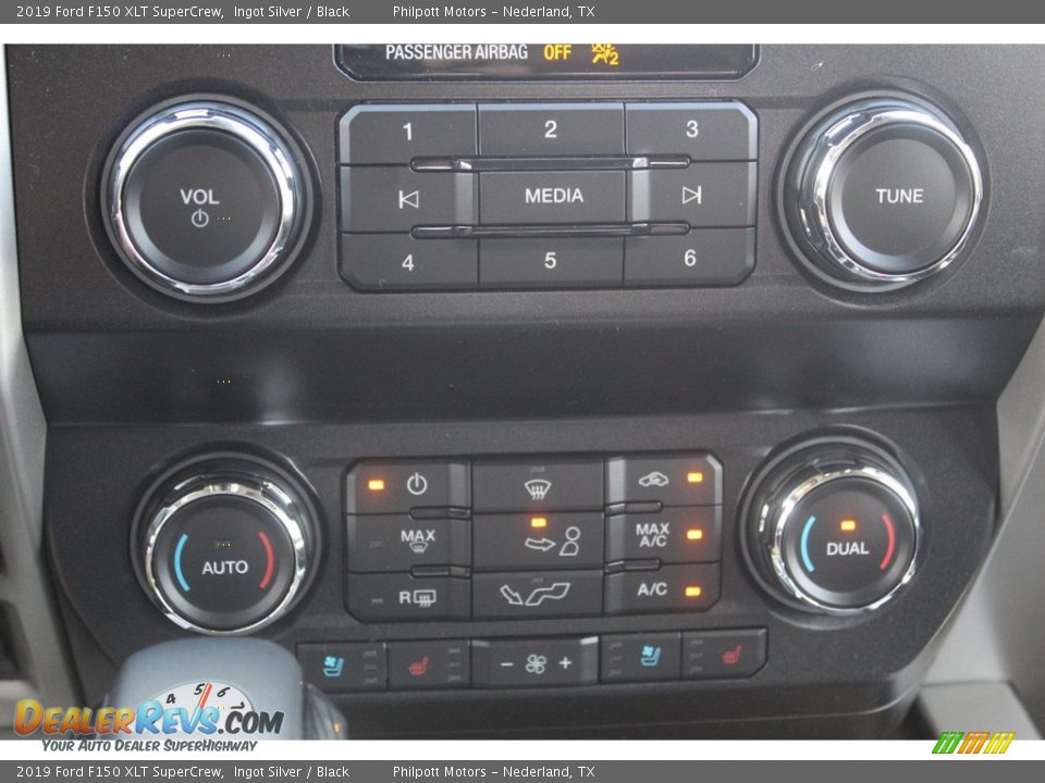 2019 Ford F150 XLT SuperCrew Ingot Silver / Black Photo #17