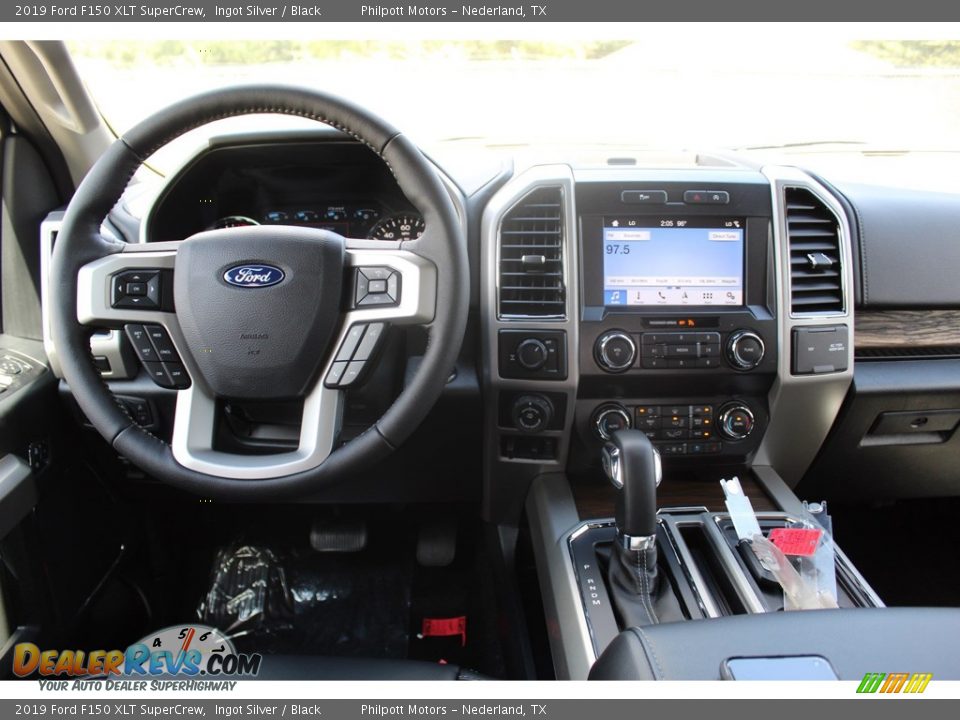 2019 Ford F150 XLT SuperCrew Ingot Silver / Black Photo #22