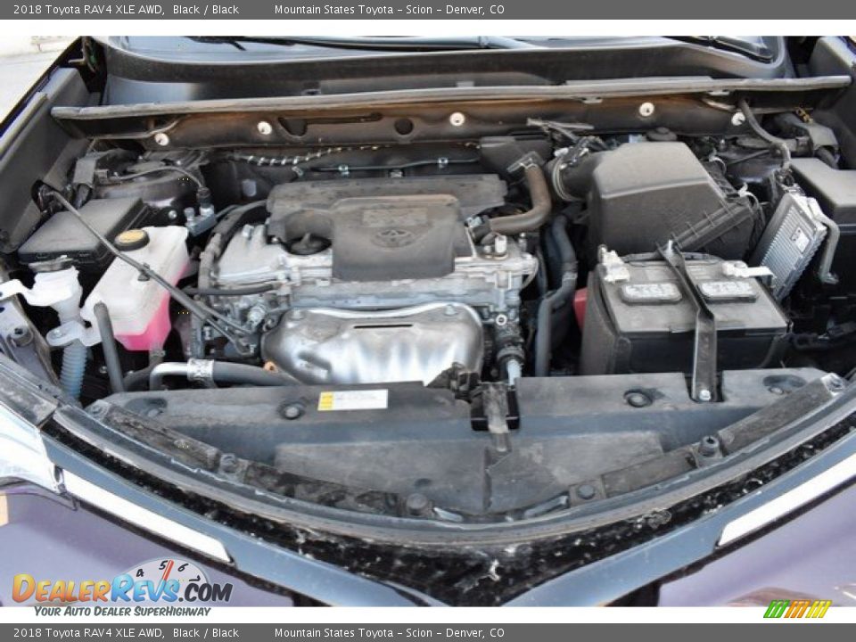 2018 Toyota RAV4 XLE AWD Black / Black Photo #9
