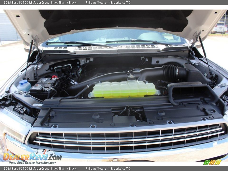 2019 Ford F150 XLT SuperCrew Ingot Silver / Black Photo #25
