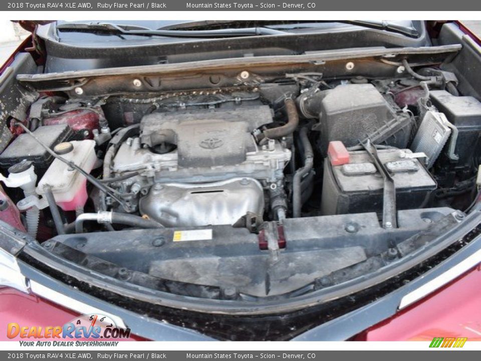 2018 Toyota RAV4 XLE AWD Ruby Flare Pearl / Black Photo #9