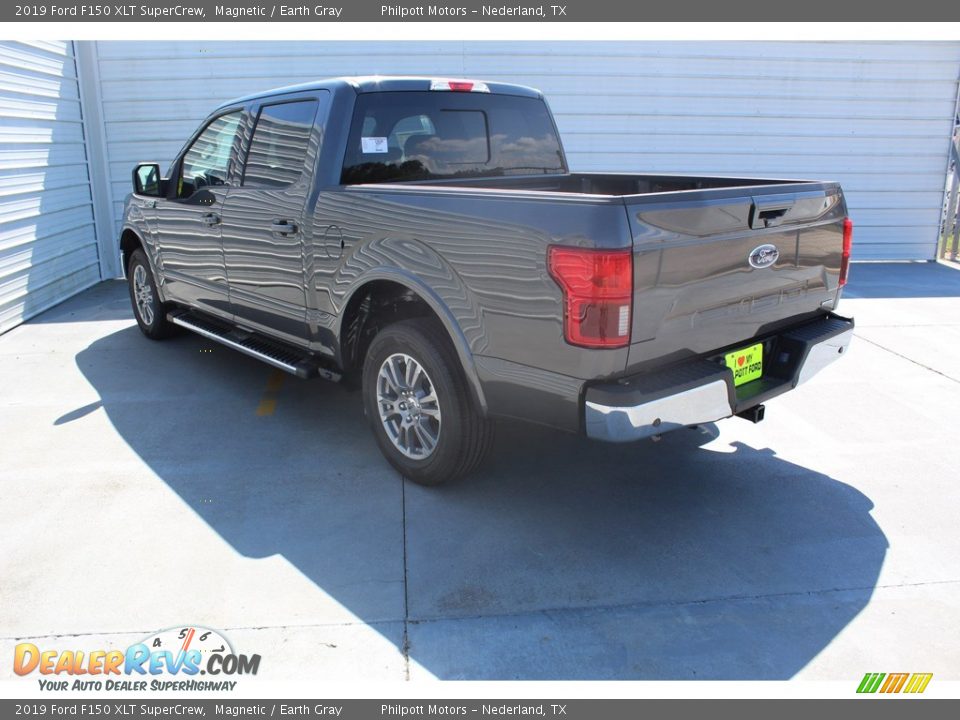 2019 Ford F150 XLT SuperCrew Magnetic / Earth Gray Photo #5