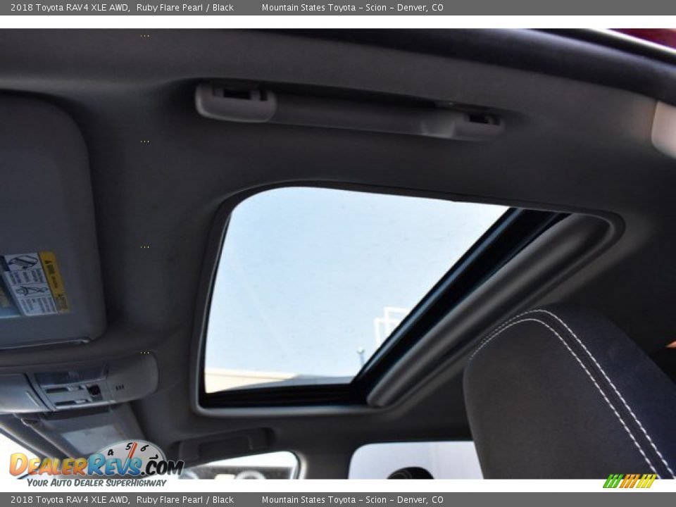 2018 Toyota RAV4 XLE AWD Ruby Flare Pearl / Black Photo #10