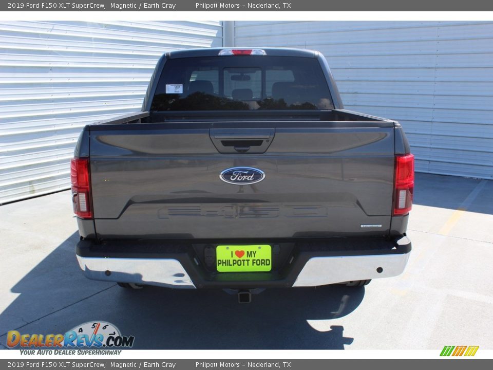 2019 Ford F150 XLT SuperCrew Magnetic / Earth Gray Photo #6