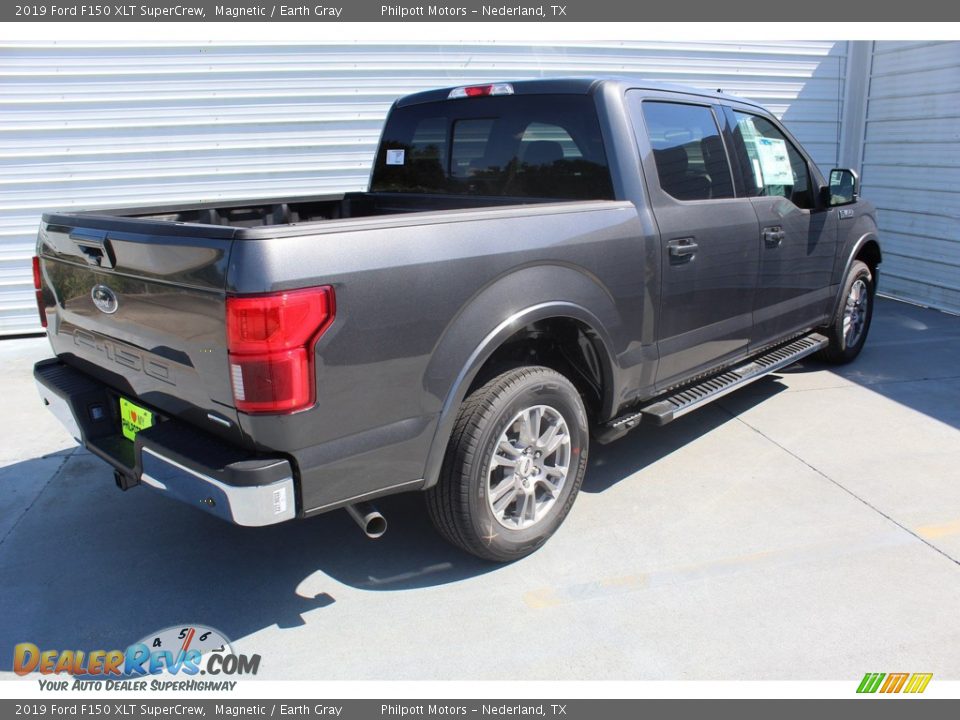2019 Ford F150 XLT SuperCrew Magnetic / Earth Gray Photo #7