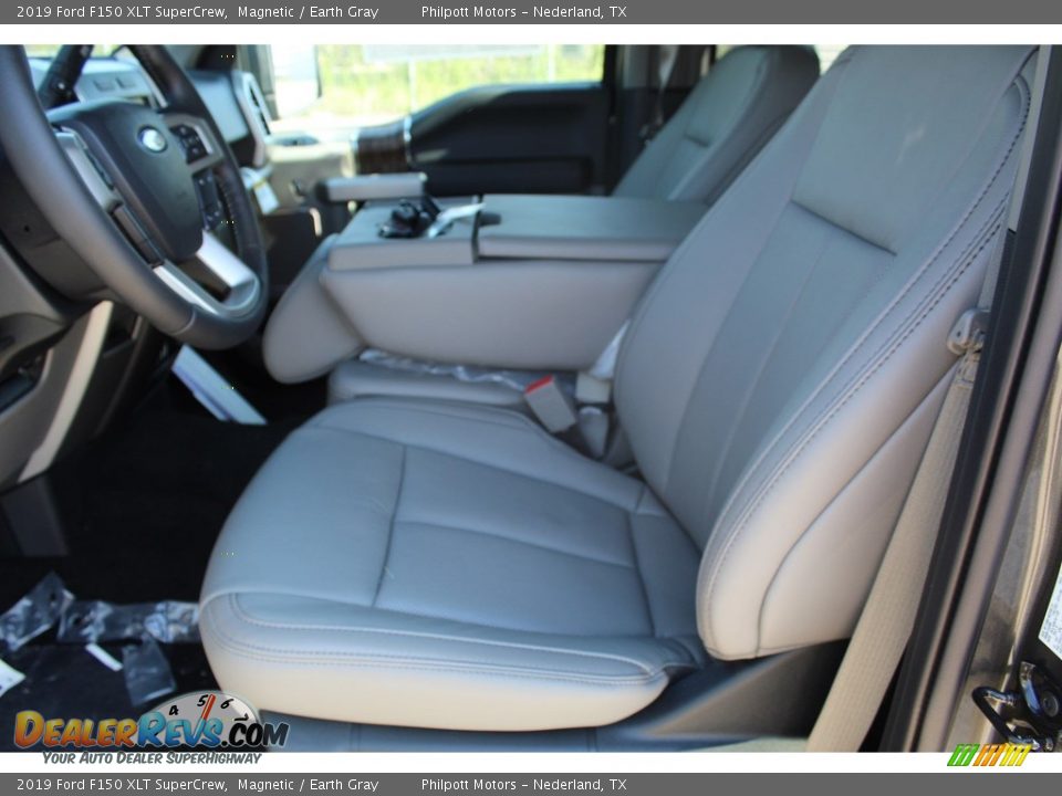2019 Ford F150 XLT SuperCrew Magnetic / Earth Gray Photo #9