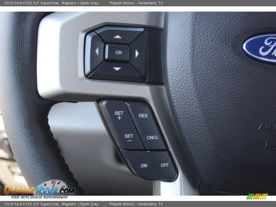 2019 Ford F150 XLT SuperCrew Magnetic / Earth Gray Photo #11