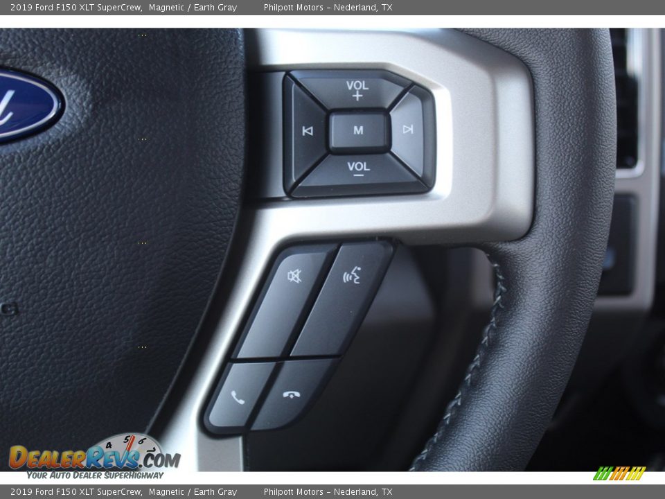 2019 Ford F150 XLT SuperCrew Magnetic / Earth Gray Photo #12