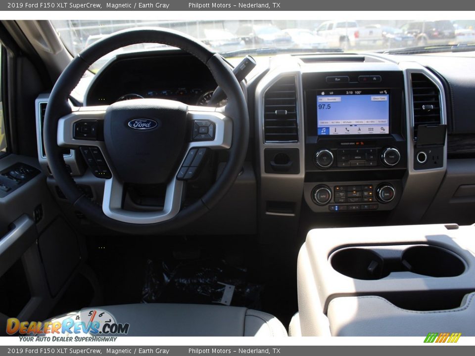 2019 Ford F150 XLT SuperCrew Magnetic / Earth Gray Photo #21
