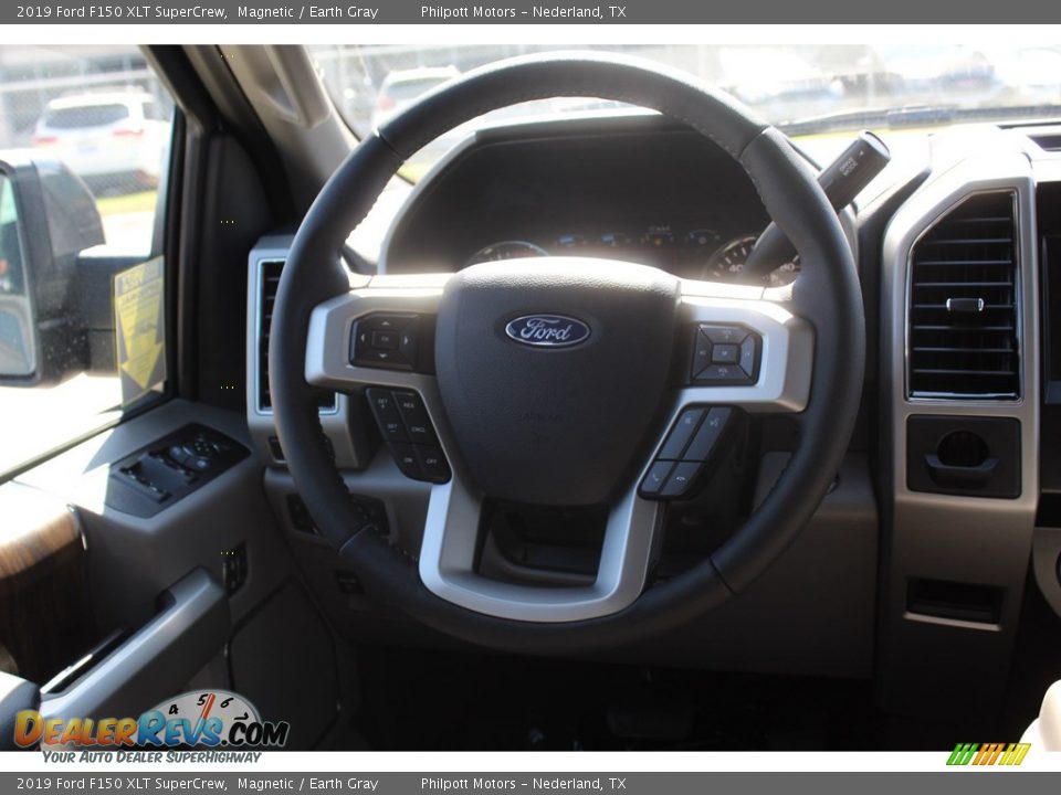 2019 Ford F150 XLT SuperCrew Magnetic / Earth Gray Photo #22