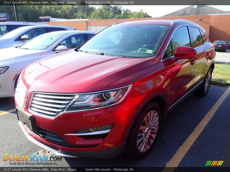2017 Lincoln MKC Reserve AWD Ruby Red / Ebony Photo #1