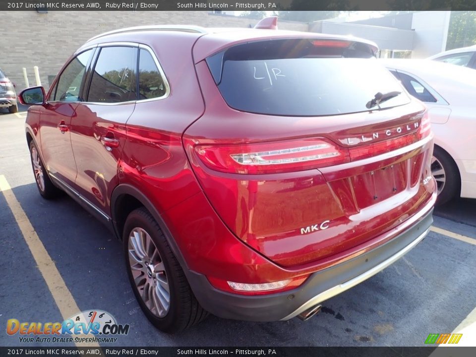 2017 Lincoln MKC Reserve AWD Ruby Red / Ebony Photo #2