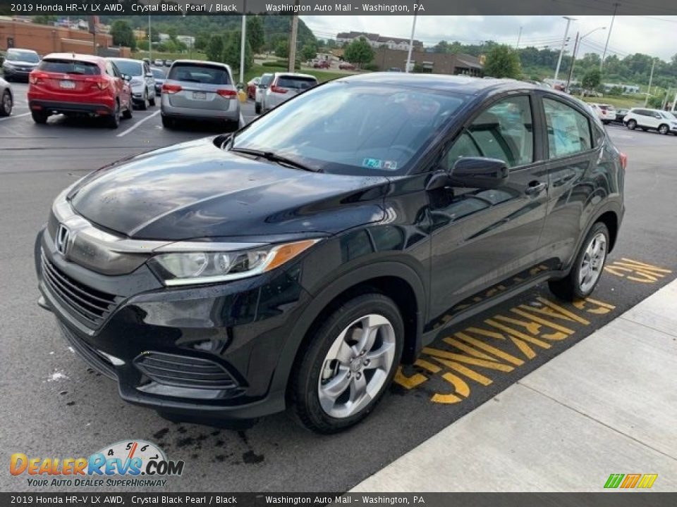 2019 Honda HR-V LX AWD Crystal Black Pearl / Black Photo #4