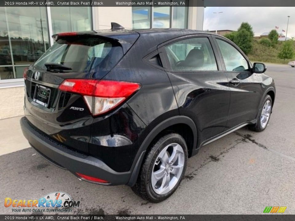 2019 Honda HR-V LX AWD Crystal Black Pearl / Black Photo #7