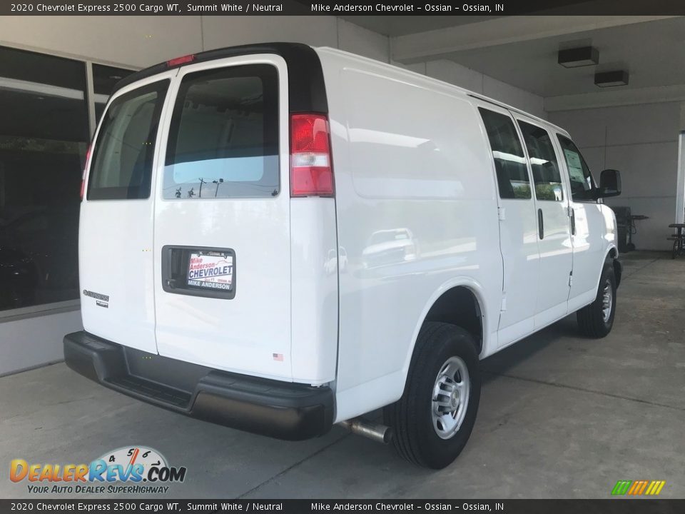 2020 Chevrolet Express 2500 Cargo WT Summit White / Neutral Photo #3