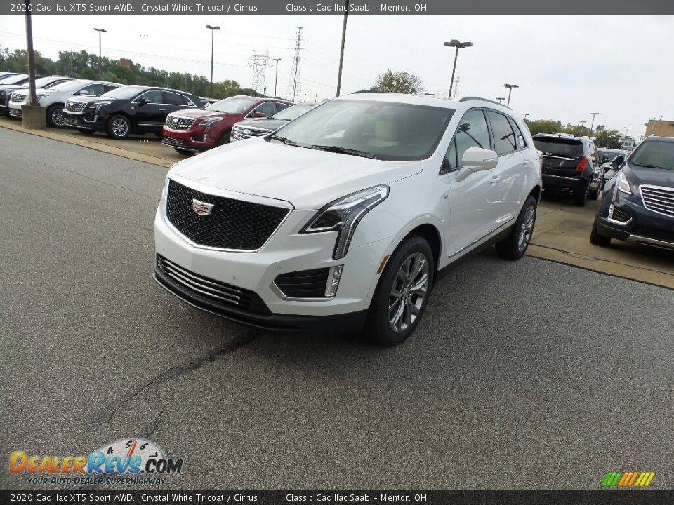 2020 Cadillac XT5 Sport AWD Crystal White Tricoat / Cirrus Photo #1